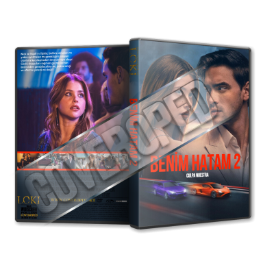 Benim Hatam 2 - Culpa Nuestra - 2025 Türkçe Dvd Cover Tasarımı